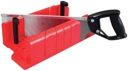 Miter Box for Saw and Clamp-128